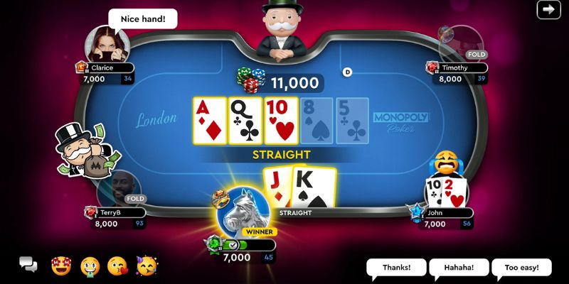 Thuật ngữ phổ biến trong game Poker